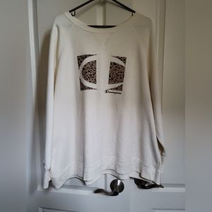 Womens Plus Champion Sweatshirt